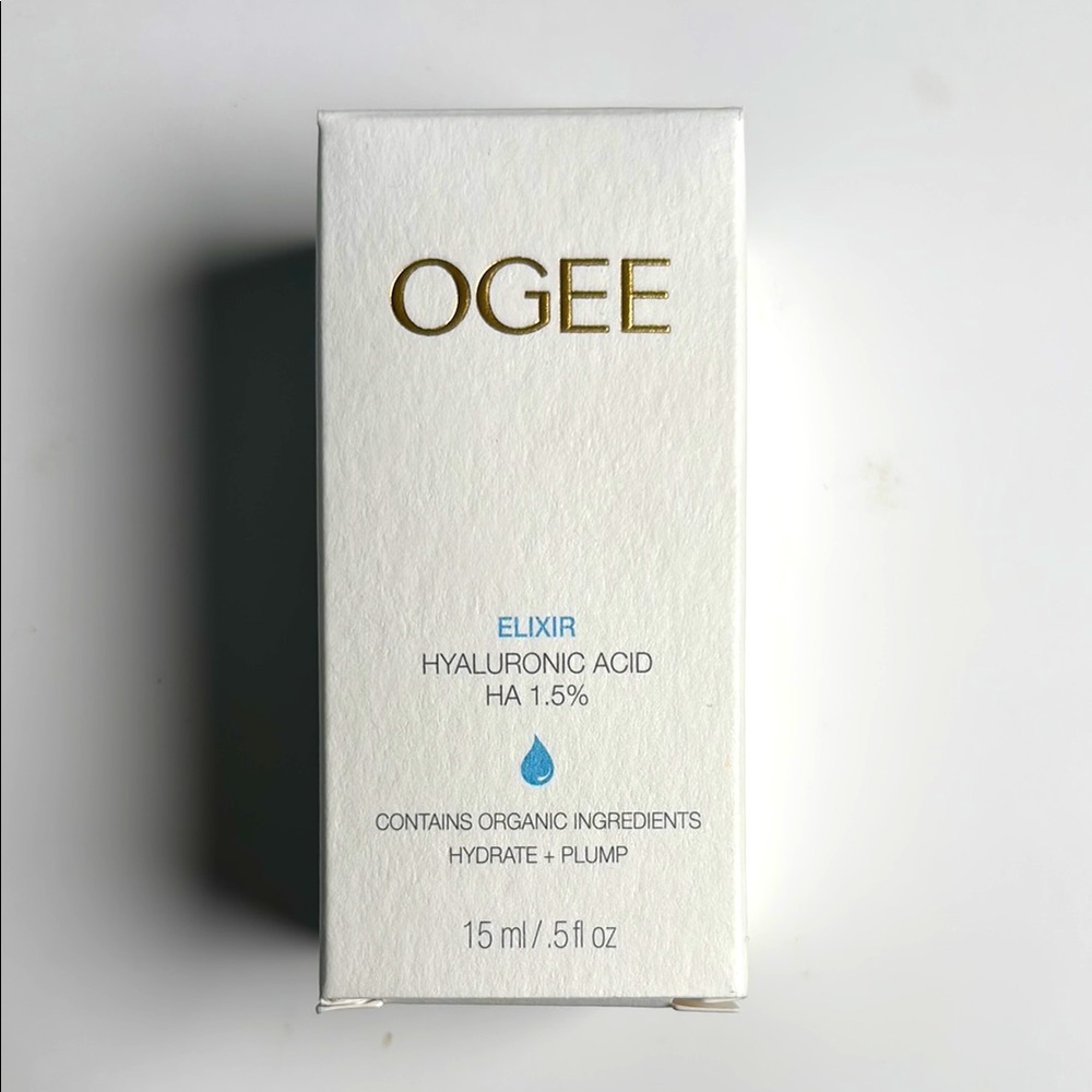 OGEE Elixir Hyaluronic Acid Serum HA 1.5% - full size 15ml